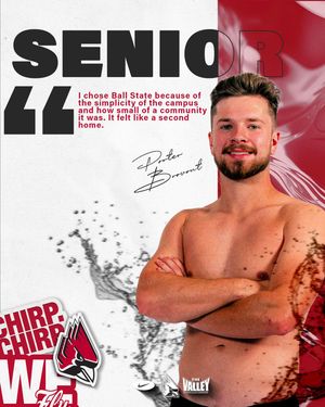 Image post by @ballstateswimanddive on Instagram