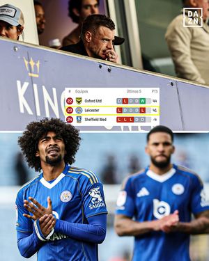 Image post by @dazn_futbol on Instagram