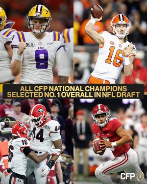 Image post by @cfbplayoff on Instagram