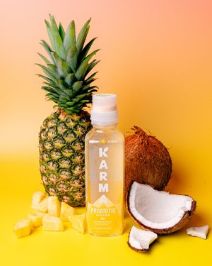 Image post by @drinkkarmawater on Instagram