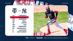 Image post by @Twins on Facebook