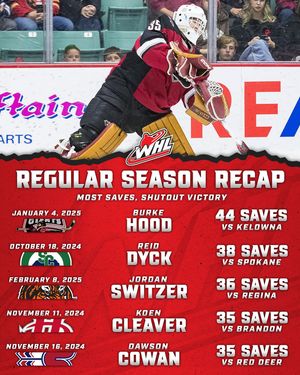 Image post by @westernhockeyleague on Instagram
