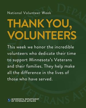 Image post by @MinnesotaDepartmentOfVeteransAffairs on Facebook