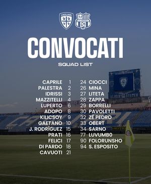 Image post by @cagliaricalcio on Instagram