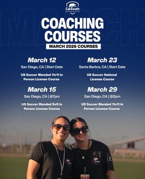 Image post by @calsouthsoccer on Instagram