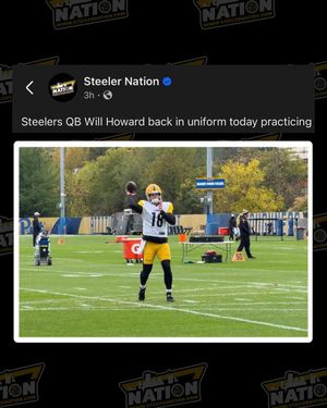 Image post by @steelernationcom on Instagram