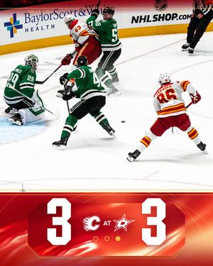 Image post by @NHLFlames on Twitter