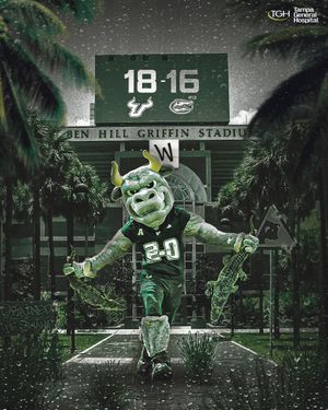 Image post by @USFFootball on Twitter