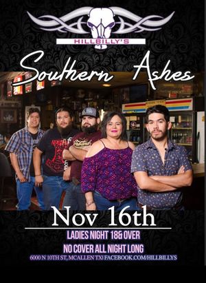 Image post by @SouthernAshesMusic on Facebook