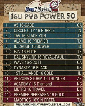 Image post by @prepvolleyball on Instagram