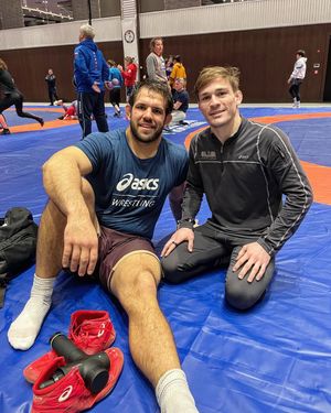 Image post by @asicswrestling on Instagram