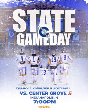 Image post by @carrollchargersfootball on Instagram