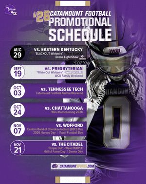 Image post by @wcu_catamounts on Instagram