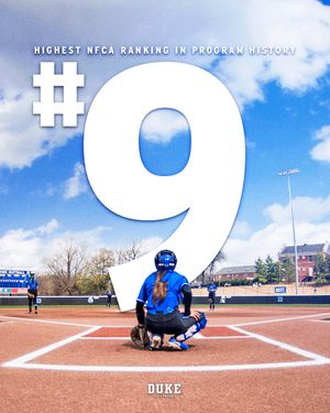 Image post by @DukeSOFTBALL on Twitter