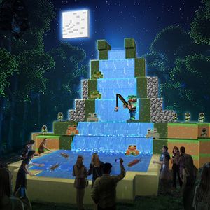 Image post by @minecraft on Instagram