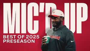 Video post by @buccaneers on YouTube