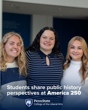 Image post by @pennstateliberalarts on Instagram