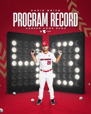 Image post by @RutgersBaseball on Twitter
