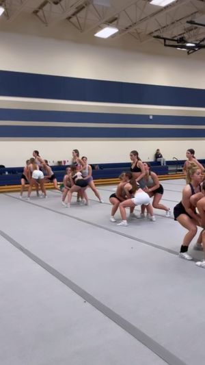 Video post by @corner_canyon_cheer on Instagram