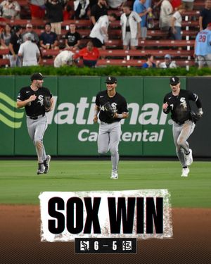 Image post by @whitesox on Twitter/X