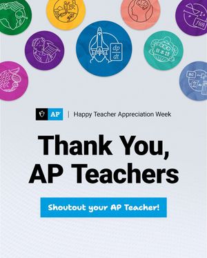 Image post by @collegeboard on Instagram