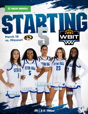 Image post by @setonhallwbb on Instagram