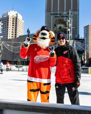 Image post by @Detroit Red Wings Alumni Association on Facebook