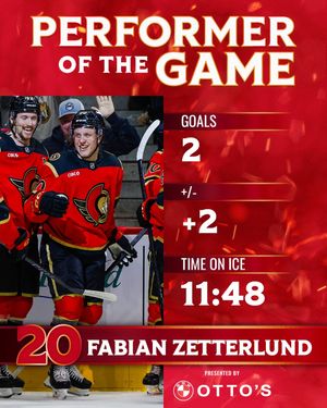 Image post by @senators on Instagram