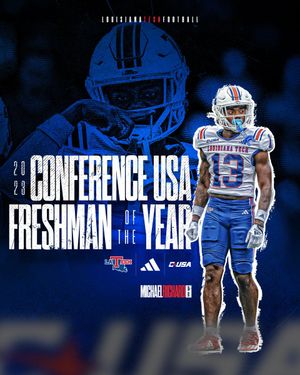 Image post by @LATechFB on Twitter