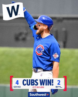 Image post by @cubs on Instagram