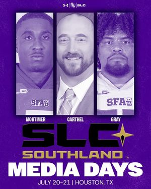 Image post by @SFAFootball on Facebook