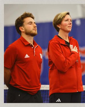 Image post by @rutgerstennis on Instagram