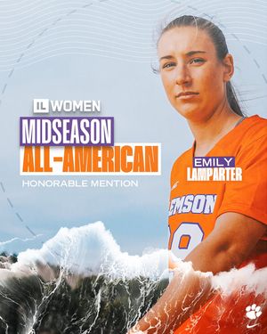 Image post by @clemsonwlax on Instagram