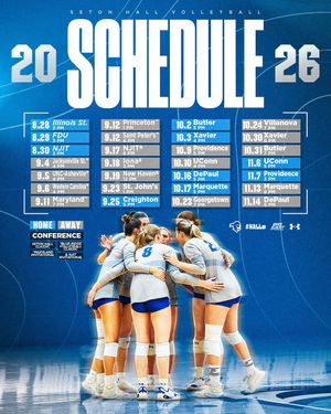 Image post by @setonhallvball on Instagram