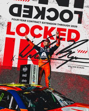 Image post by @teamhendrick on Instagram