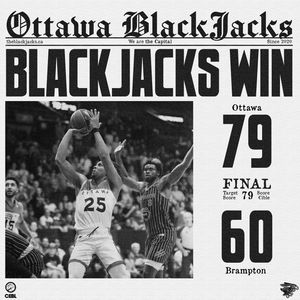 Image post by @ottawablackjacks on Instagram