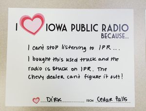 Image post by @iowapublicradio on Instagram