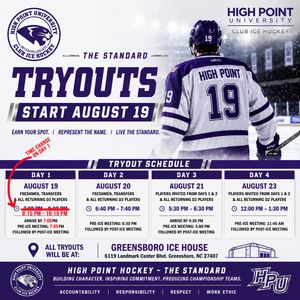 Image post by @hpuclubsports on Instagram