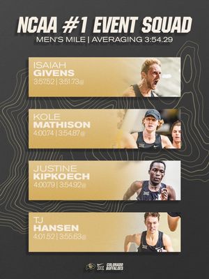 Image post by @cubuffstrack on Instagram