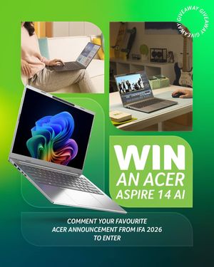 Image post by @acer on Instagram