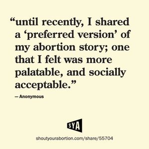 Image post by @shoutyourabortion on Instagram