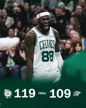 Image post by @osceltics on Instagram