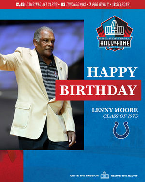 Image post by @profootballhof on Instagram