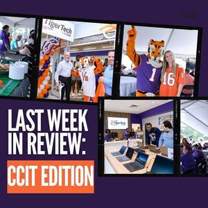 Image post by @clemsonIT on Facebook