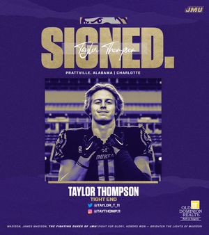 Image post by @JMUFootball on Twitter