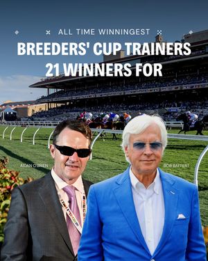 Image post by @breederscup on Instagram