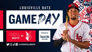 Image post by @LouisvilleBats on Twitter