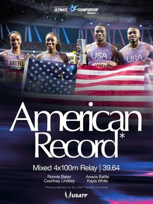 Image post by @USATF on Facebook