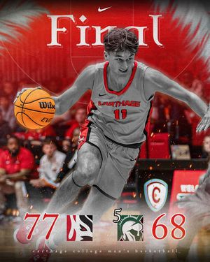 Image post by @carthageathletics on Instagram