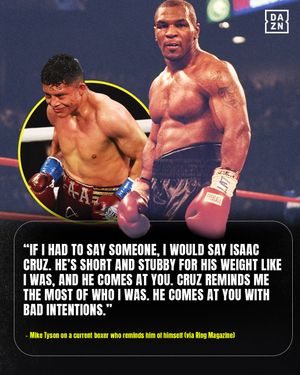 Image post by @daznboxing on Instagram